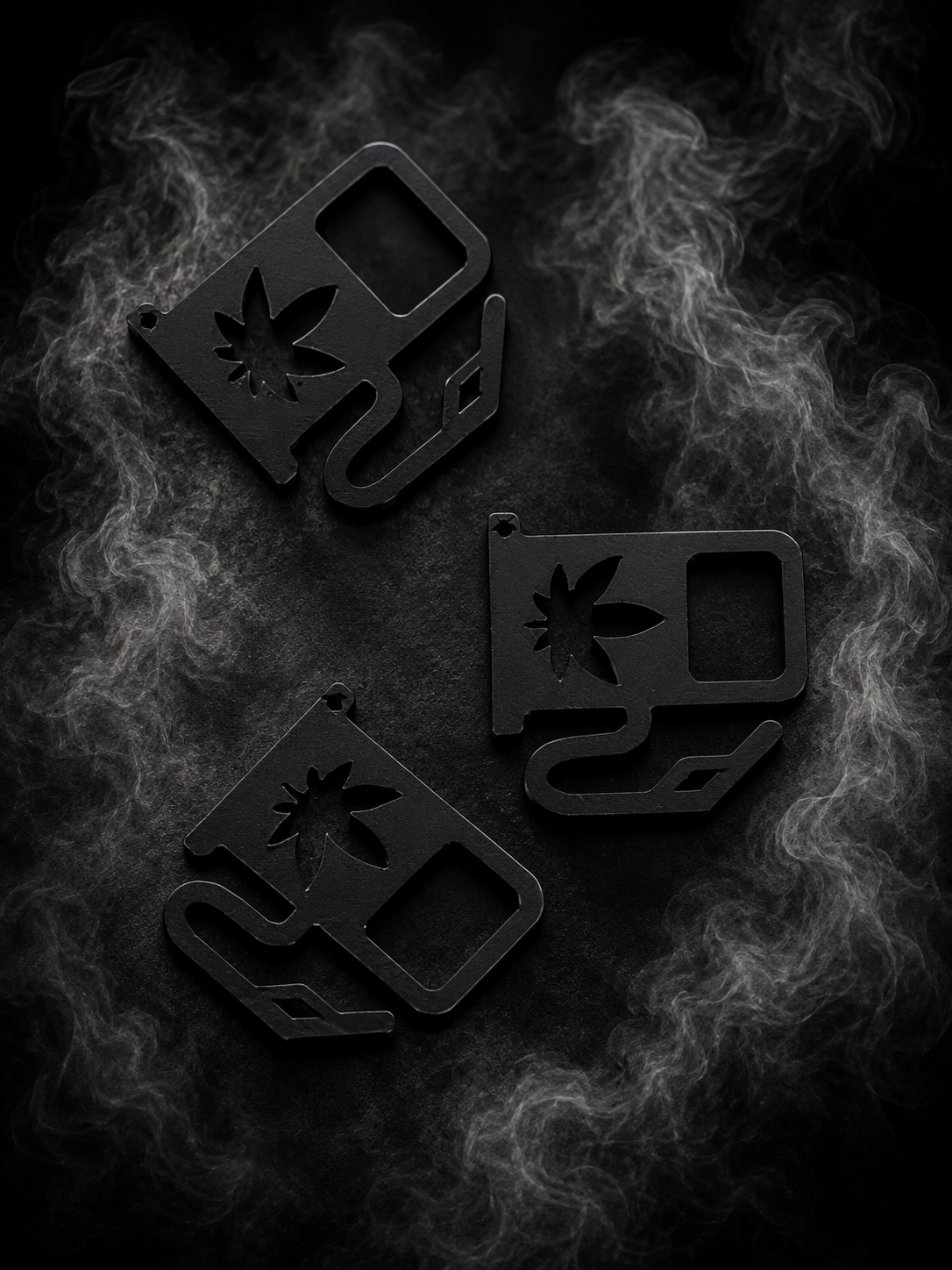 Gas Leaf Key Chain