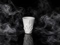 Skeleton Middle Finger Shot Glass