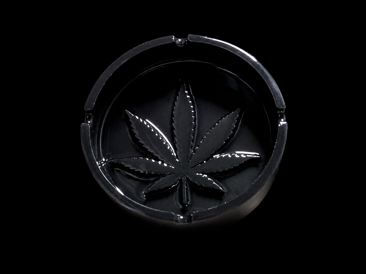 Black Leaf Ashtray