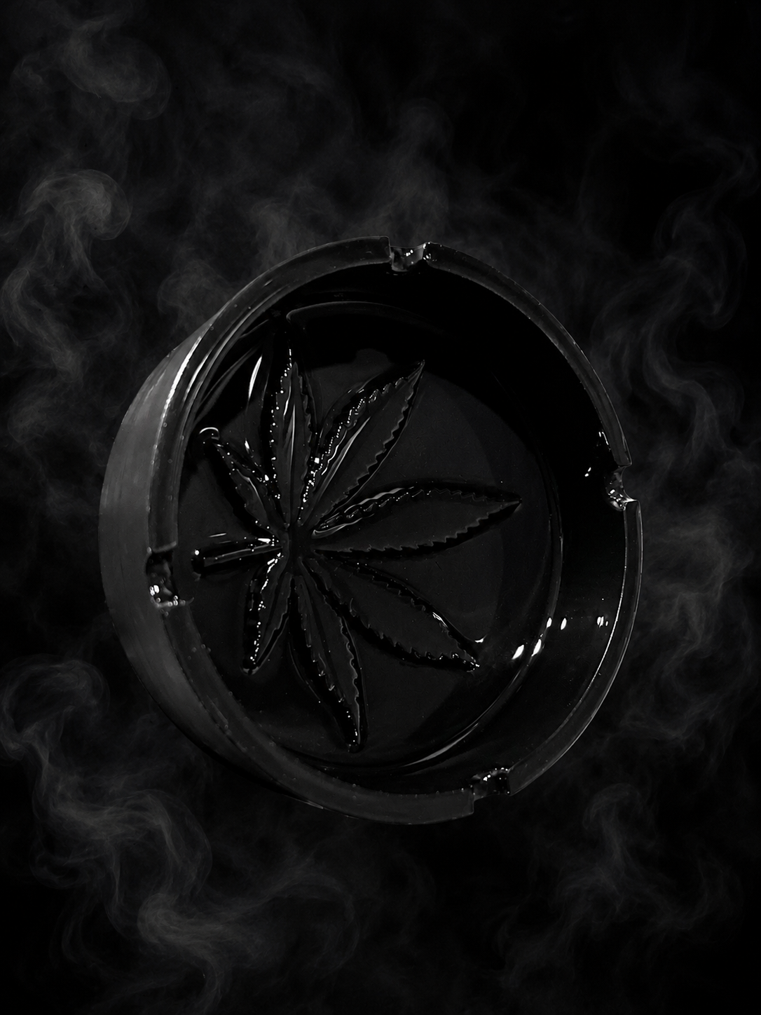 Black Leaf Ashtray